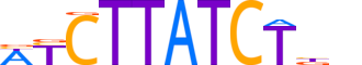GATA3.H13RSNP.1.SM.B reverse-complement motif logo (GATA3 gene, GATA3_HUMAN protein)