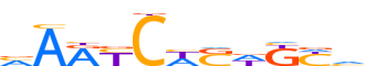 GFI1.H13RSNP.0.PSM.A reverse-complement motif logo (GFI1 gene, GFI1_HUMAN protein)