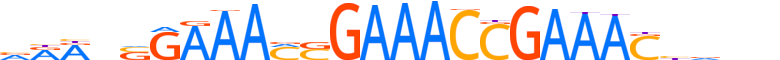 IRF3.H13RSNP.0.PS.A motif logo (IRF3 gene, IRF3_HUMAN protein)