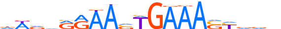 IRF8.H13RSNP.0.P.B motif logo (IRF8 gene, IRF8_HUMAN protein)