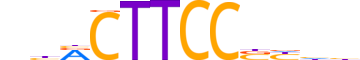 SPI1.H13RSNP.1.S.B reverse-complement motif logo (SPI1 gene, SPI1_HUMAN protein)