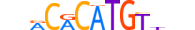 CLOCK.H13RSNP.0.M.C motif logo (CLOCK gene, CLOCK_HUMAN protein)