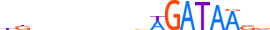 GATA1.H13RSNP.0.P.B motif logo (GATA1 gene, GATA1_HUMAN protein)