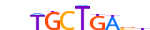 MAFB.H13RSNP.1.P.B motif logo (MAFB gene, MAFB_HUMAN protein)